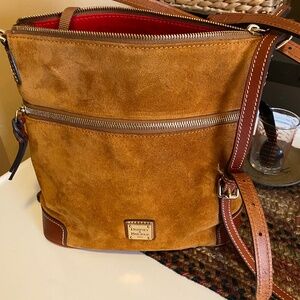 Dooney and Bourke suede crossbody